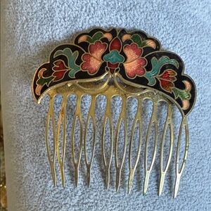 Elegant Floral Hair Comb
